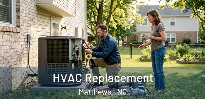 HVAC Replacement Matthews - NC