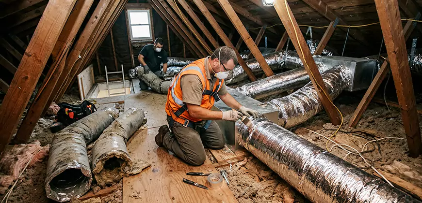 AC Duct Replacement in Matthews