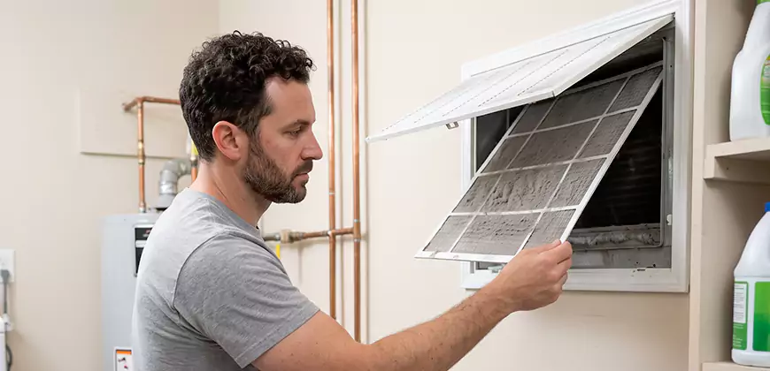 AC Filter Cleaning in Matthews