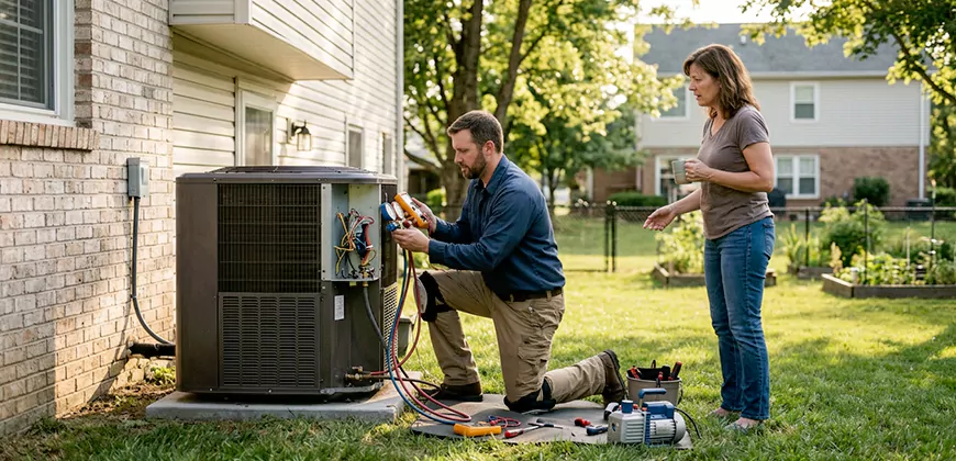HVAC Replacement in Matthews