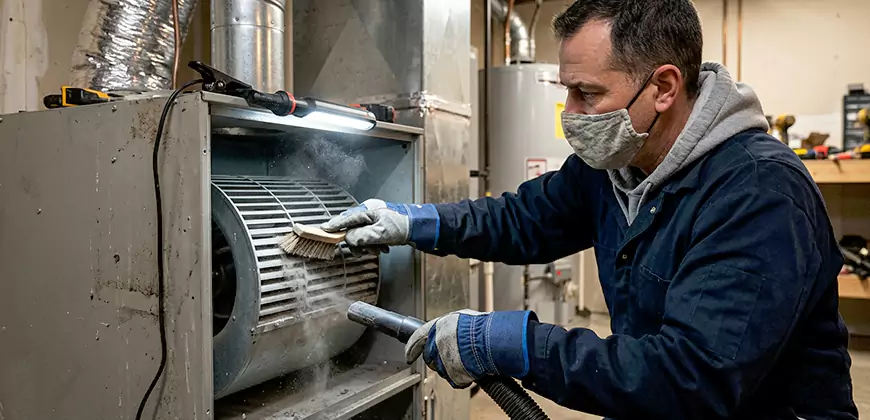 Commercial Vent Decontamination in Matthews