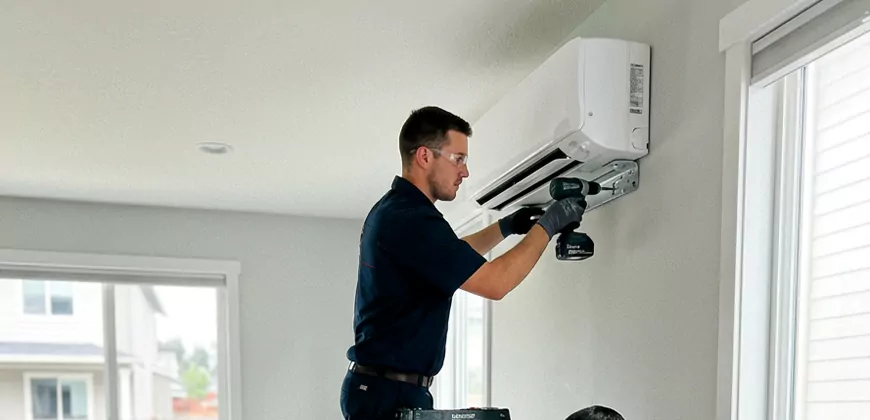 Central Air Without Ducts Alternative in Matthews
