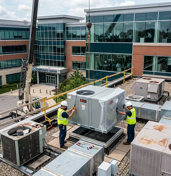 Why Matthews Businesses Choose Matthews AC Repair for Commercial AC Replacement?